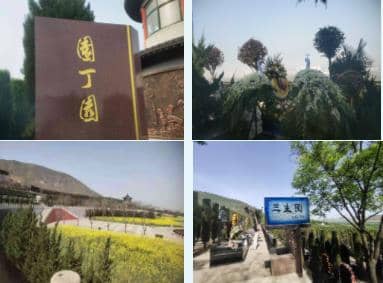 西安霸陵墓園新區(qū) 坐南向北依山而建