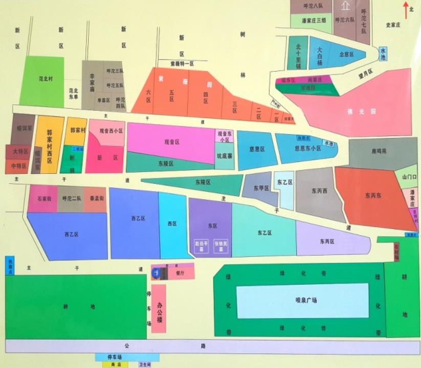 西安壽陽山墓園景區(qū)規(guī)劃圖