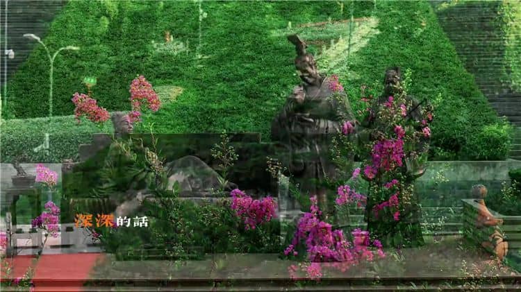 西安霸陵墓園圖片，公墓香煙飄裊
